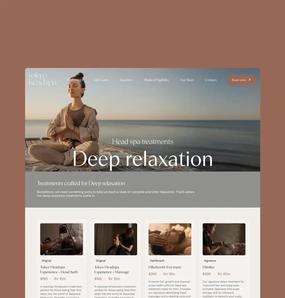 {"alt":"Tokyo Headspa Australia Website design and development in Sydney"}